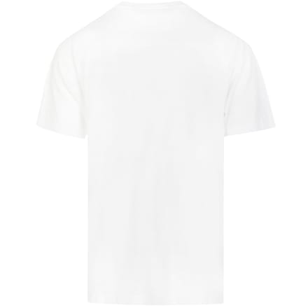 Klassiek wit T-shirt met Palm Angels Leaf-logo