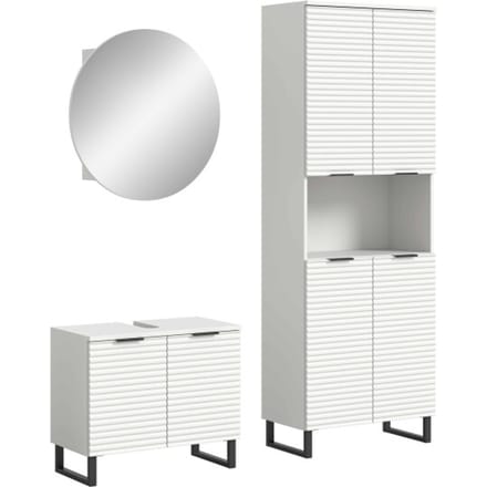 Riff badkamercombinatie wit NB - 34x155x193cm