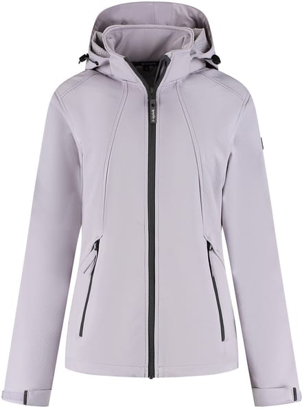 Kjelvik softshell jas Cleo - lila - maat 36
