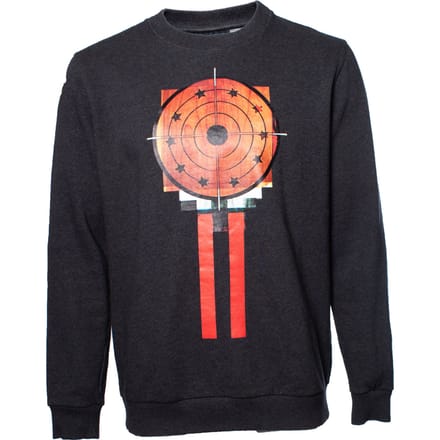 Givenchy, Grijze crewneck trui met print