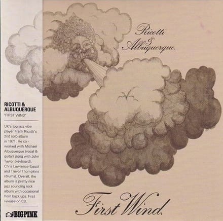 Ricotti & Albuquerque - First Wind (CD)