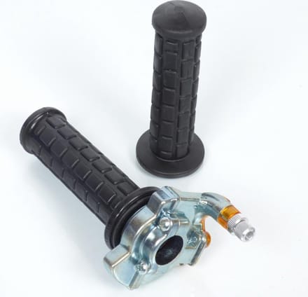 Targa metaal verchroomd gaspedaal voor bromfiets cyclo bromfiets bromfiets