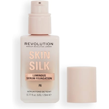Makeup Revolution Silk Serum Foundation 23ml (Verschillende Tinten) - F6