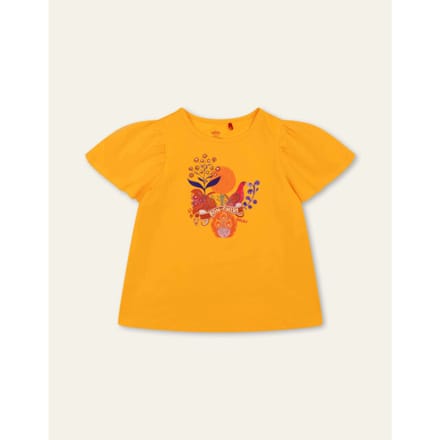 Oilily Thrive T-Shirt- maat110/5yr Blazing Oranje