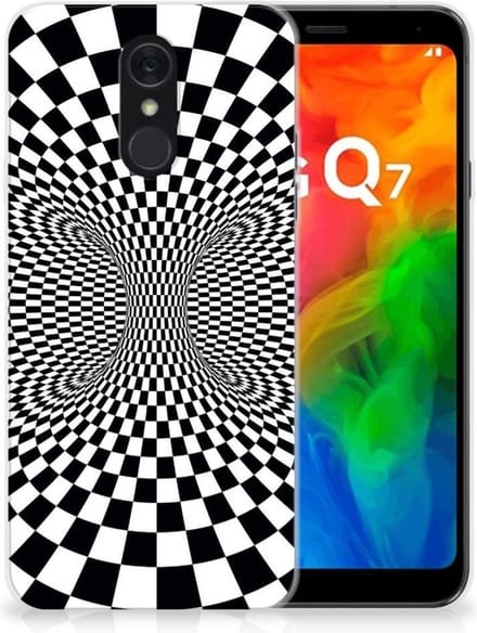 LG Q7 TPU Hoesje Illusie