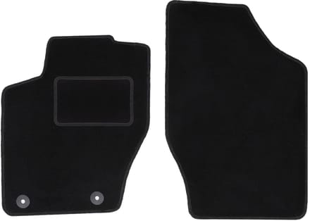 Voormatten zwart voor: Citroen C4 I coupé, hatchback (2004-2010)