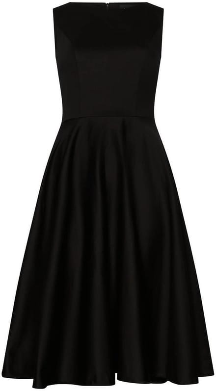 Succubus Clothing Audrey 50's Swing Jurk in Zwart