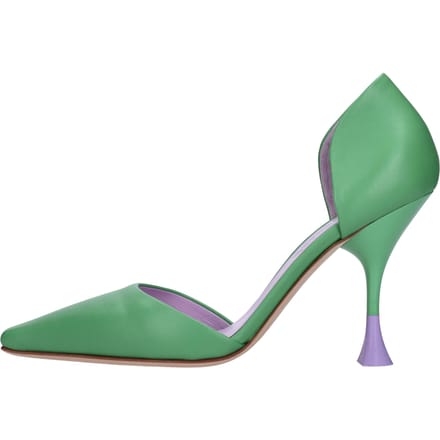 3juin Schoenen met groene hak