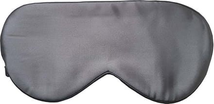 Luxe zijden slaapmasker gevuld met zijde - Midnight Shadow - Silk Heaven