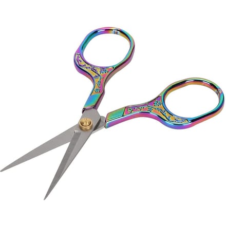 Ciseaux Rétro Ciseaux de Couture Vintage pour Broderie Artisanat Travail à l'Aiguille Œuvre d'Art Or multicolore