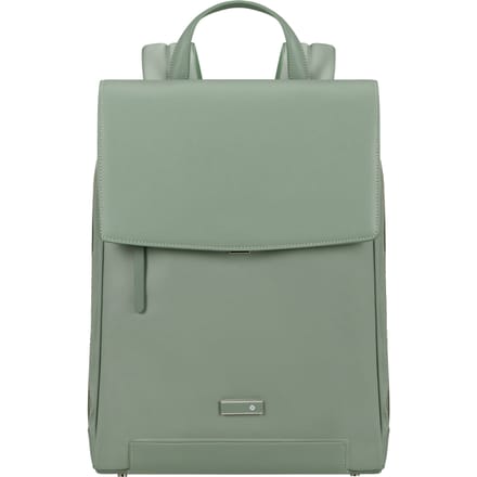Samsonite rugzak - Zalia 3.0 backpack met flap 14 inch - Mineral green - 11,5 l