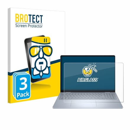 Screenprotector 3 Stuks voor Dell 16 Plus-2-in-1 Beschermglas transparant