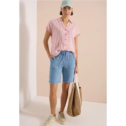 Straight Legs shorts in een gewassen look