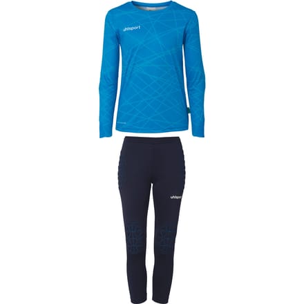 Uhlsport Prediction Keeperset Kinderen - Lichtblauw | Maat: 152