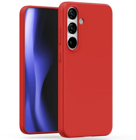 Mercury - Telefoonhoesje - Samsung Galaxy S25 Plus - Rood - Elegant Design