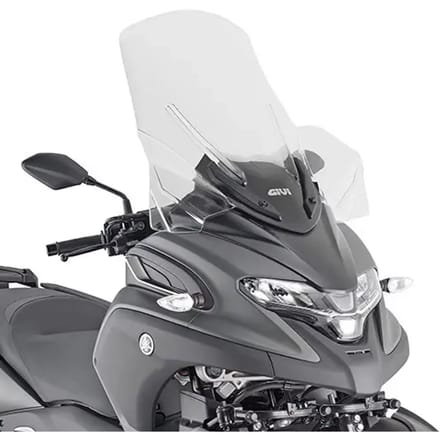 Kleurloze zeepbel Givi Yamaha tricity 300 20