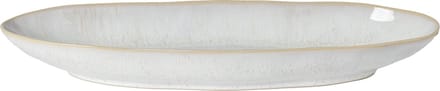 Costa Nova - servies - ovale schaal 41 cm - Eivissa beige - aardewerk - H 4,7 cm