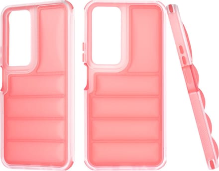 Hoesje geschikt voor HONOR 90 Smart/X7b - Techsuit Wave Shield Shockproof Hard Case Back Cover - Rood