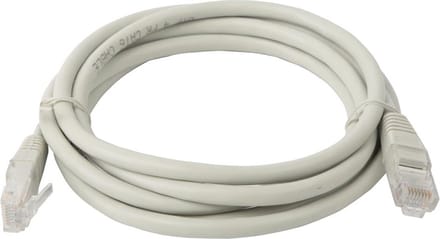 Netwerkkabel - Internetkabel - Cat6 UTP Kabel RJ45 - 1.8 Meter - Koper - Grijs