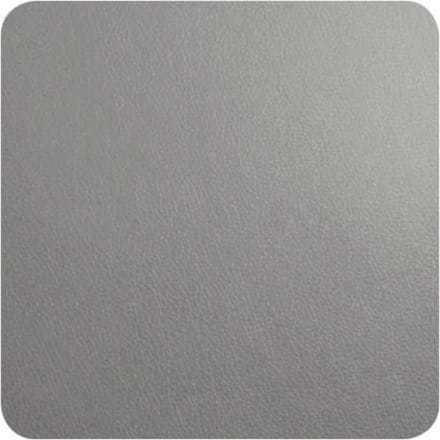 ASA Selection Onderzetters - Leather Optic Fine - Cement - 10 x 10 cm - 4 Stuks