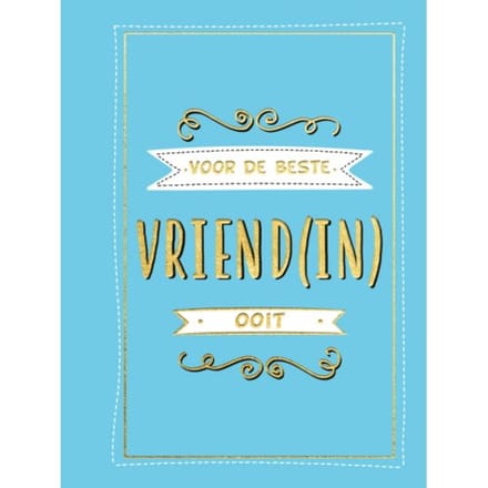 Voor De Beste Vriend(In) Ooit - Cadeauboeken - Cadeauboeken