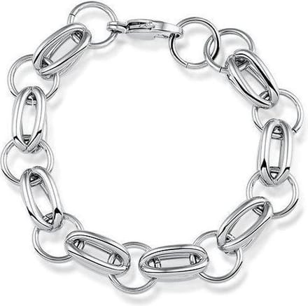 Montebello Armband Chela - 316L Staal - Ovaal - 20cm