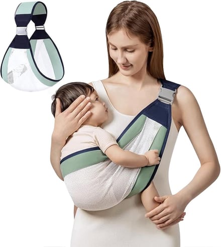 Ergonomische Babydrager Ademend Harnas voor Pasgeborenen Verstelbaar