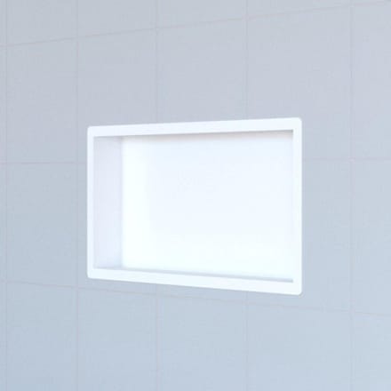 FugaFlow Eccelente Acces Inbouwnis - 30x60x7cm - met flens - wit mat