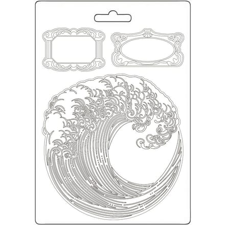 Zachte modelleervorm A5 "Silent Sea - Wave"