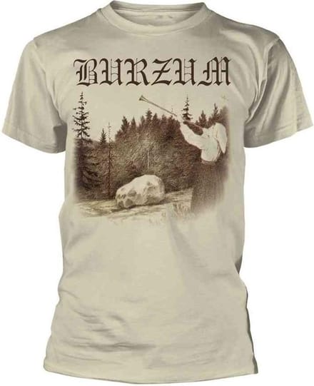 Burzum Unisex Tshirt -M- FILOSOFEM Creme