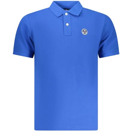 North Sails Blauwe Katoenen Heren Polo Shirt