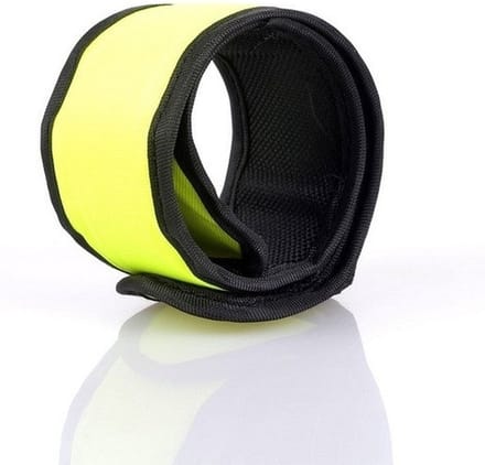 LED Hardloop Armband - GEEL - 25cm