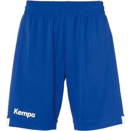 Kempa Player Long Shorts Dames Royal-Wit Maat M