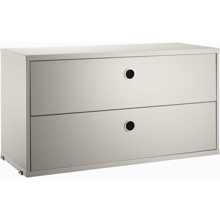 String Furniture - Ladeblok - beige - 78 x 42 x 30 cm