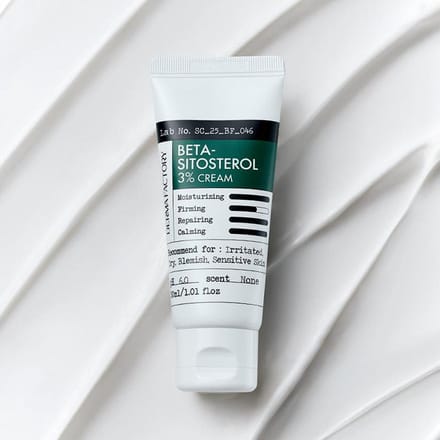 De Derma Factory Beta-Sitosterol 3% Crème 30ml white