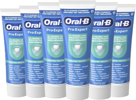 Oral-B Tandpasta Pro-Expert Frisse Adem - 6 x 75 ml