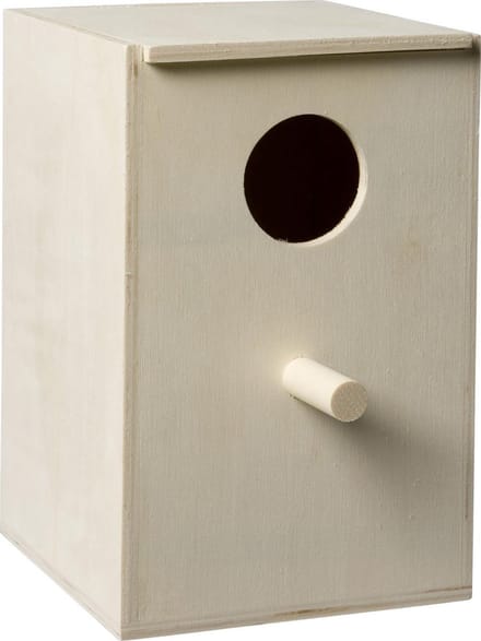 Houten broedkastje - staand