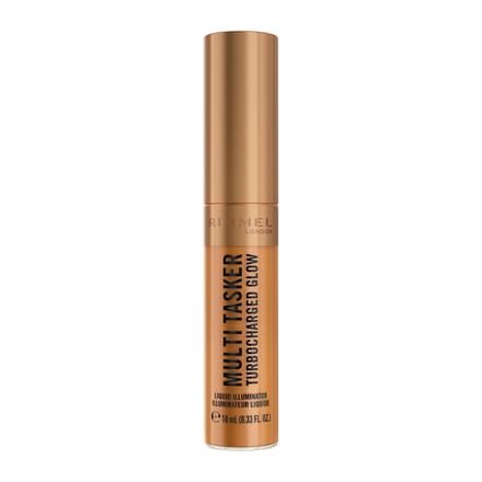 Rimmel Multi Tasker Turbocharged Glow Liquid Illuminator - 008 - It’s Giving Bronze, 10 ml