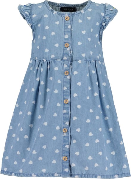 Blue Seven MINI KIDS FESTIVE Meisjes Jurk - blauw - Maat 68