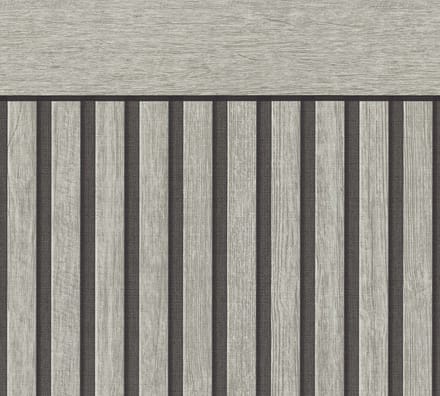 LATTENWAND PANEEL BEHANG | industrieel - Greige Grijs - A.S. Création Elements 2