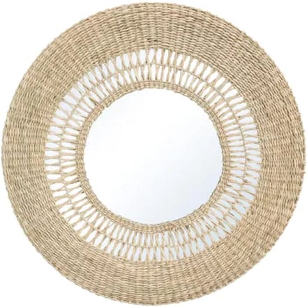 Spiegel Inspire Sisal Sun Natuurlijk 57 Cm
