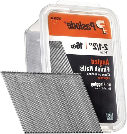 PASLODE 2.000-Count 2-1/2 Inch 16-Gauge hoekige gegalvaniseerde afwerking nagels
