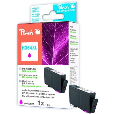 Peach H364XL - Inktcartridge HP 364XL - Magenta