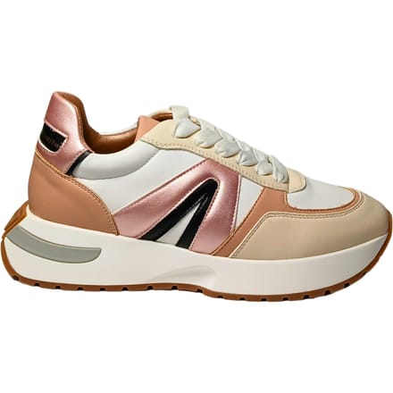 Damesschoenen Alexander Smith Hyde Woman-Ivory Rose