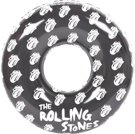 Sunnylife - Rolling Stones Zwemband - PVC - Zwart -
