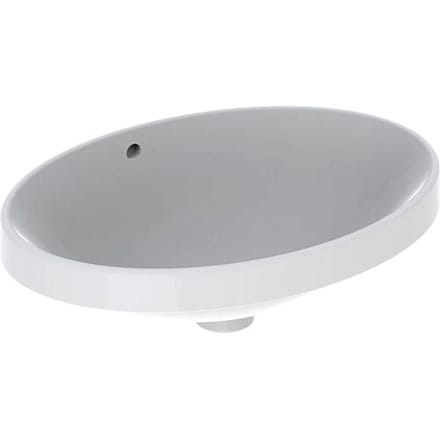 Geberit VariForm built-in washbasin 55 x 40 cm, oval