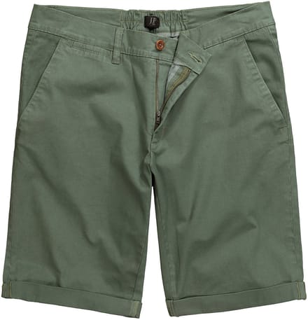 JP 1880 - Heren - Chino-bermuda Buik-Fit Regular Fit - Grijs groen - Maat 52