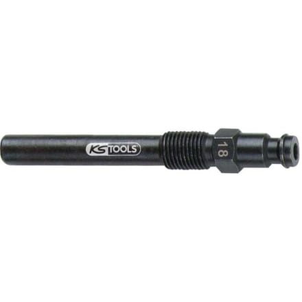 KS Tools 150.3678 Gloeibougieadapter, M10x1,0 met buitenschroefdraad, lengte 75 mm