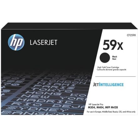 HP CF259X nr. 59X toner cartridge zwart hoge capaciteit (origineel)