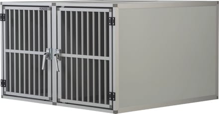 Hundos Autobench Recht model Dubbel 100x110x67